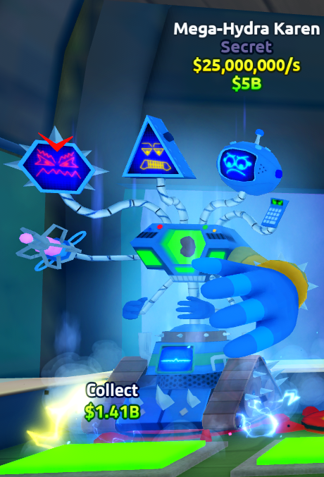 Secret Mega Hydra Karen 25m/s