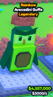 Rainbow Legendary Avocadini Guffo 3000/s
