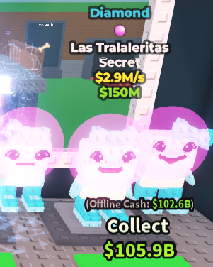 Diamond Secret Las Tralaleritas 2.9m/s