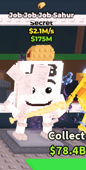 Secret Job Job Job Sahur 2.1m/s