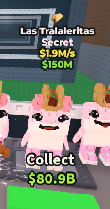 Secret Las Tralaleritas 1.9m/s