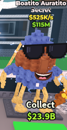 Secret Boatito Auratito 525k/s