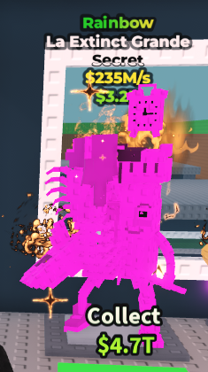 Rainbow Secret La Extinct Grande 235m/s