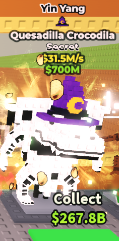 Secret Quesadilla Crocodila 31.5m/s