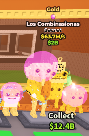 Golden Secret Los Combinasionas 63.7m/s