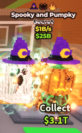 Secret Spooky and Pumpky 1b/s