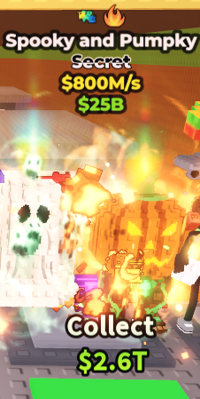 Secret Spooky and Pumpky 800m/s