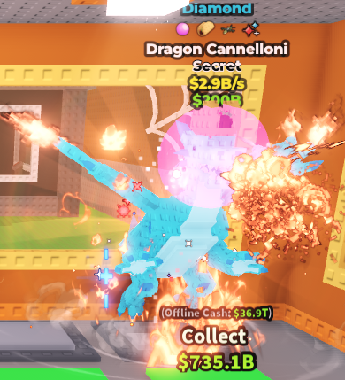 Diamond Secret Dragon Cannolleni 2.9b/s