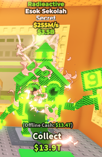 Radioactive Secret Esok Sekolah 255m/s