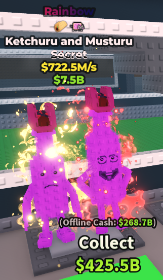 Rainbow Secret Ketchuru and Musturu 722.5m/s