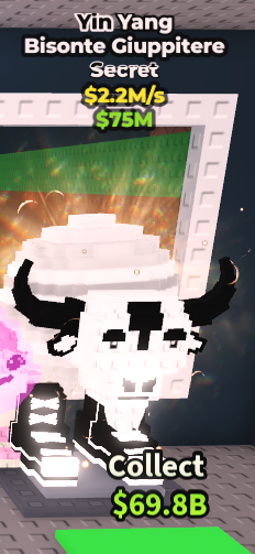 Ying Yang Secret Bisonte Giuppitere 2.2m/s