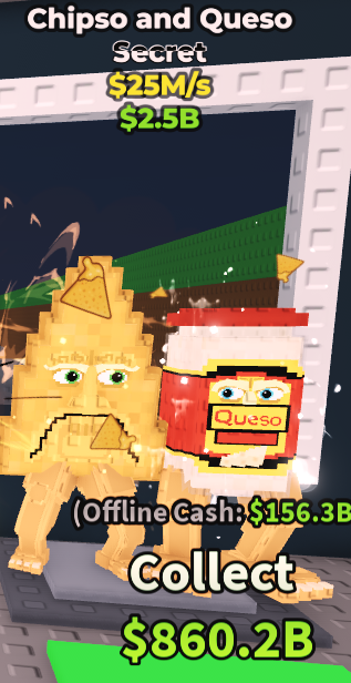 Secret Chipso and Queso 25m/s