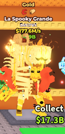 Golden Secret La Spooky Grande 177.6m/s