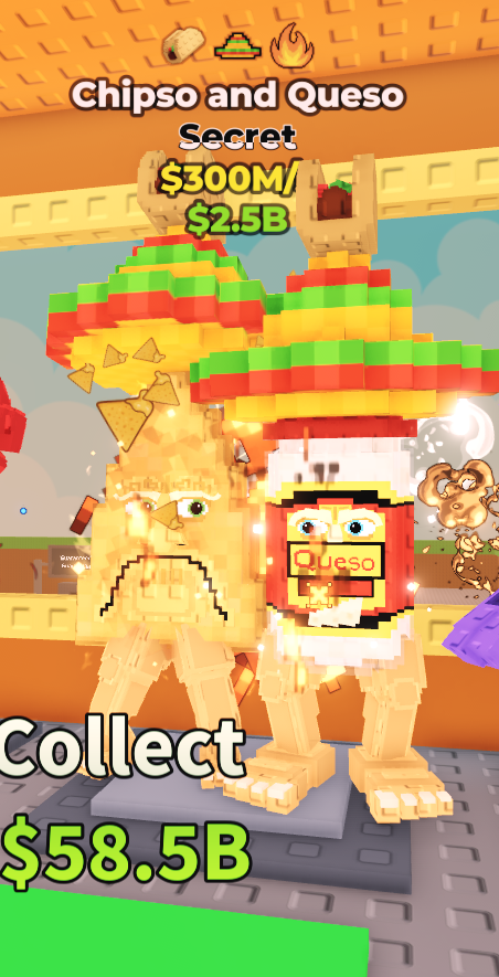 Secret Chipso and Queso 300m/s