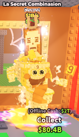 Golden Secret La Secret Combinasion 1b/s