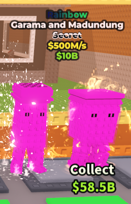 Rainbow Secret Garama and Madundung 500m/s