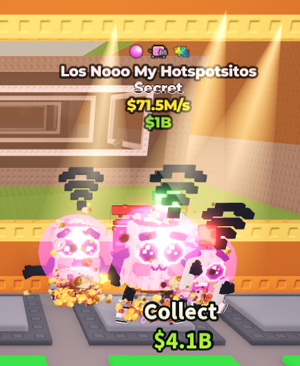 Secret Los Nooo My Hotspotsitos 71.5m/s