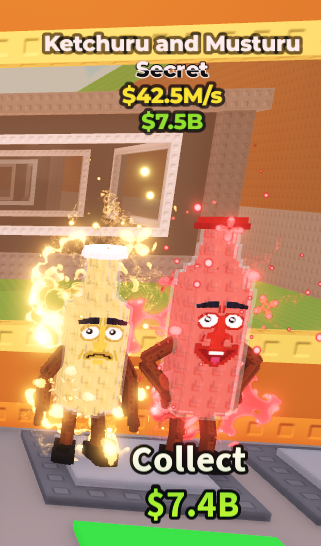 Secret Ketchuru and Musturu 42.5m/s