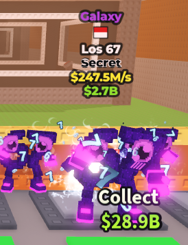 Secret Los 67 247.5m/s