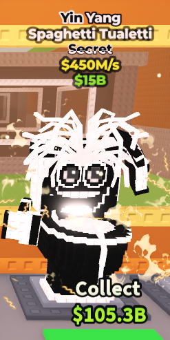 Yin Yang Secret Spaghetti Tualetti 450m/s