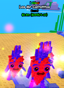 Rainbow Secret Los Mr Carrotitos 285k/s