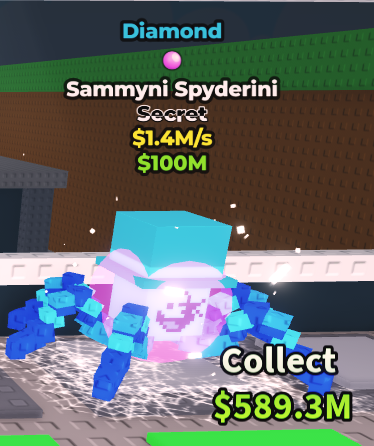 Diamond Secret Sammyni Spyderini 1.4m/s